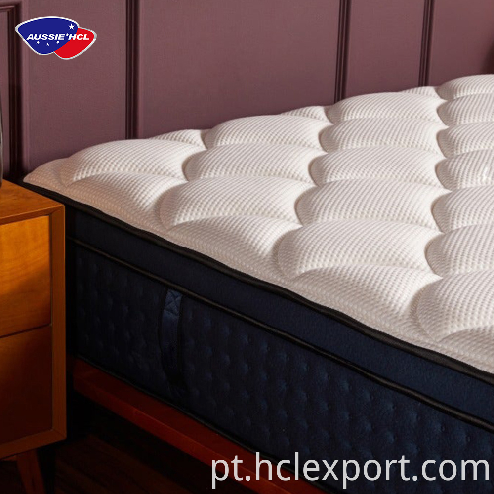 tampa dupla capa rei colchões queen colchões protetores de bolso impermeável Memória do gel Sleep Sleep Well Twin Hybrid Foam Mattress